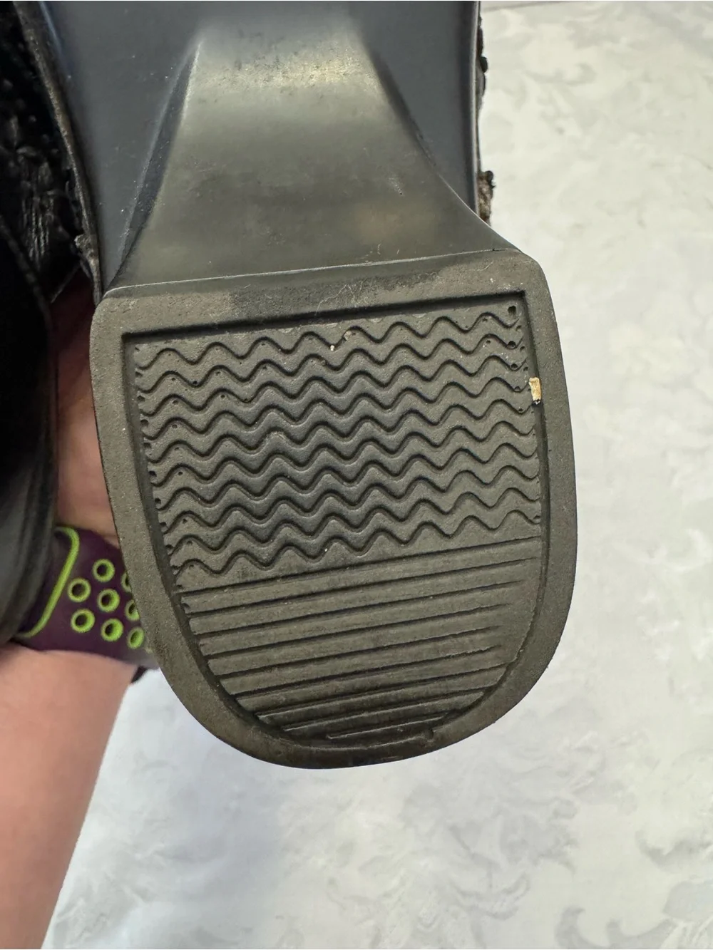 Dansko Sienna Slip On Comfort Shoe Clog Black Leather Size‎ 38 / 7.5-8 Medical